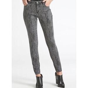NWT Dear John Snake Gisele Skinny Jeans High Rise
